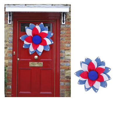 Independence Day Wreath Ornament Window Door Hanging