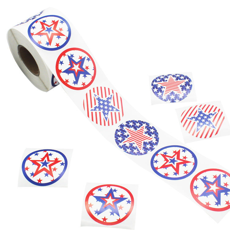 US Independence Day Vote Election Sticker