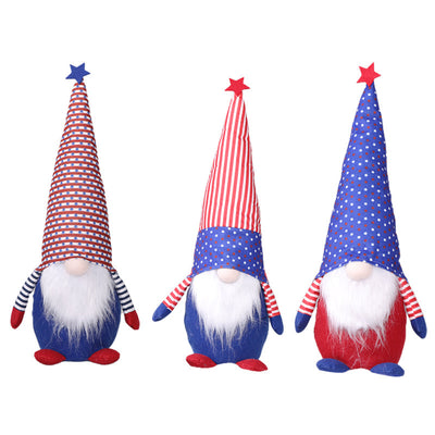 American Independence Day Large Flag Faceless Old Man Doll Decoration Decoration