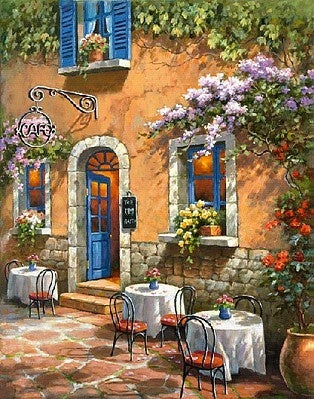Adult Digital Oil Painting Frame, Picture Frame, Rural Landscape