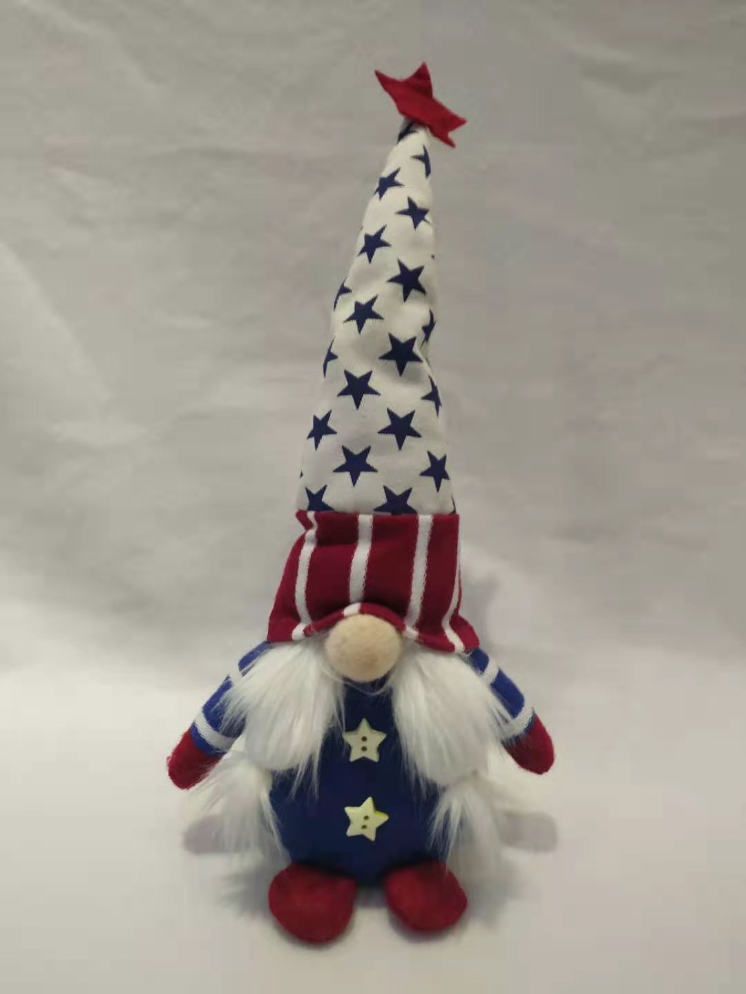 Independence Day Five-pointed Star Faceless Doll
