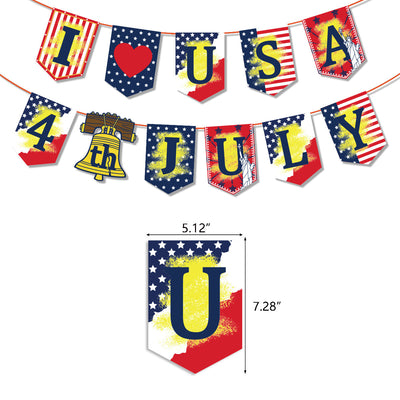 Independence Day Theme Party Decoration Supplies