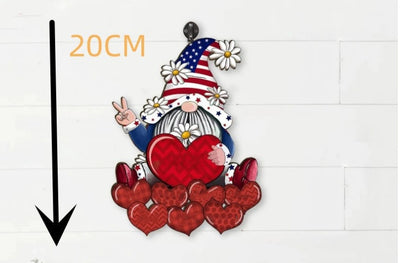 Independence Day Patriotic Tag Memorial Day Decoration Pendant