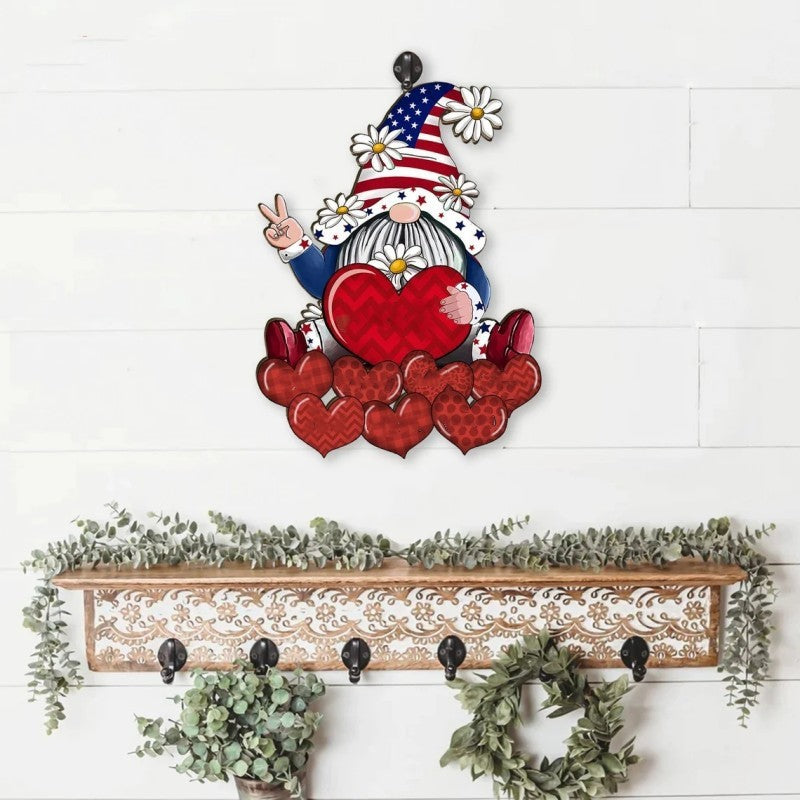 Independence Day Patriotic Tag Memorial Day Decoration Pendant