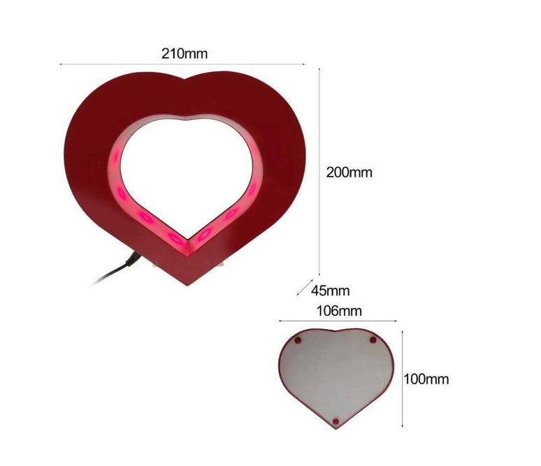 Anti-Gravity Heart Picture Frame