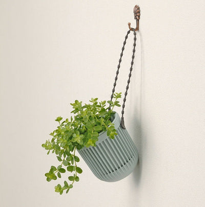 Hanging flower green plant pot flower stand hanging basket