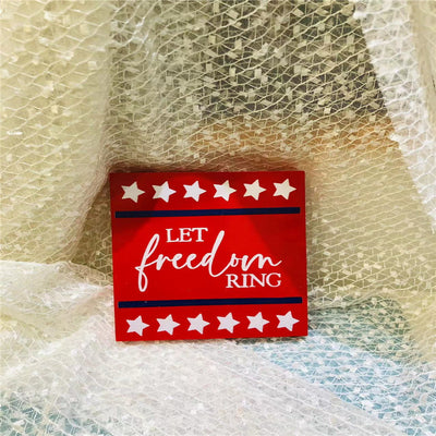 Independence Day Tray Decorative Layered Ornament