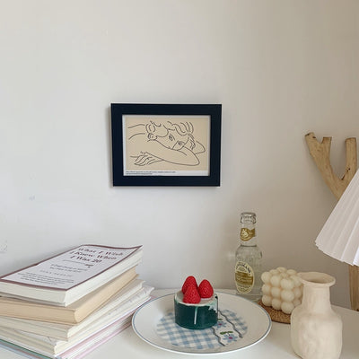 Ins Style Art Set Up Picture Frame Wall