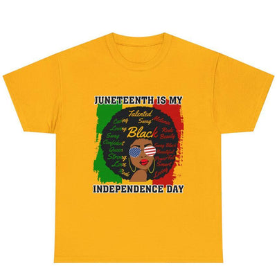 European And American Independence Day Digital Printing Casual Round Neck Short Sleeves
