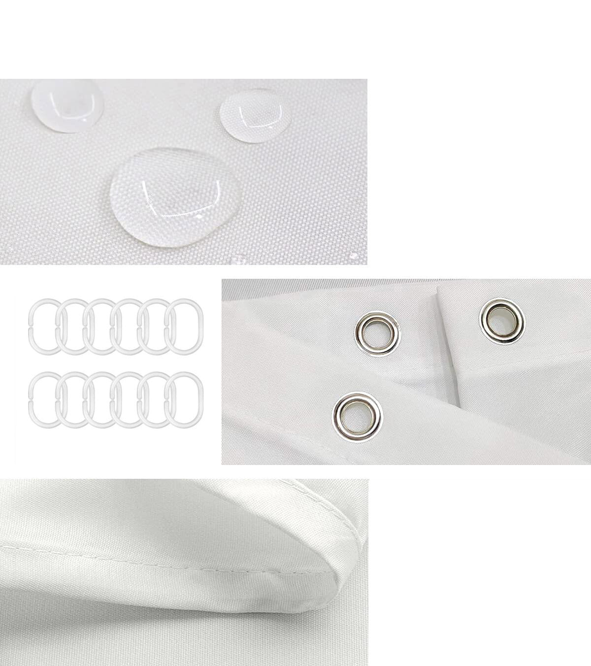 Independence Day Shower Curtain Bathroom Partition Punch-free