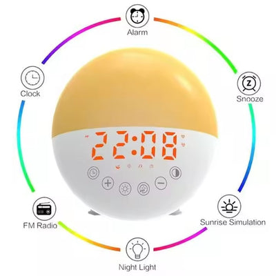 Popular Natural Light Siren Wake Up Light
