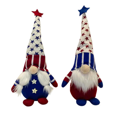Independence Day Five-pointed Star Faceless Doll