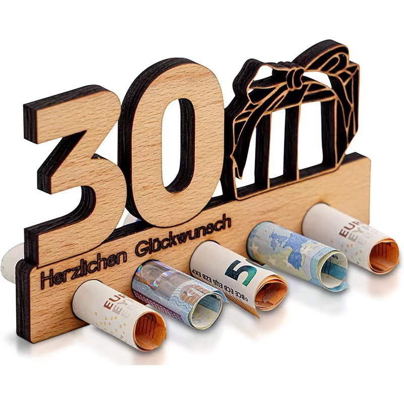 Birthday Money Gift Wood Crafts
