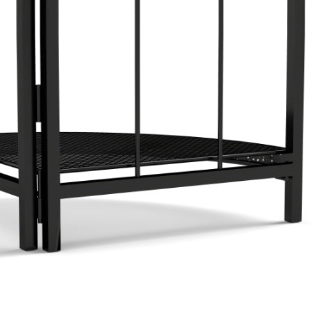 3-Tier Corner Open Shelf,Bookcase Freestanding Shelving Unit,Plant Stand Small Bookshelf For Living Room, Home Office, Kitchen, Small Space
