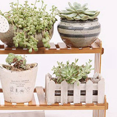 Flower Display Stand Plant Shelves Decorative Storage Shelf For Study