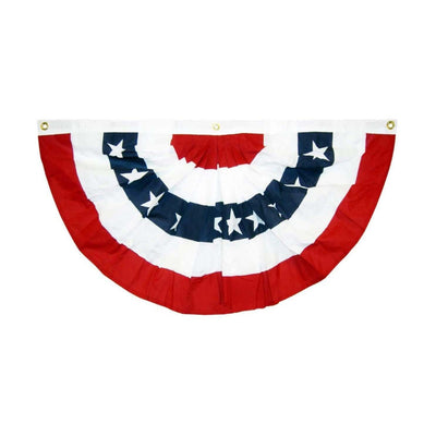American Independence Day Decorations Pleated Semicircle Flag Outdoor Courtyard Layout Fan