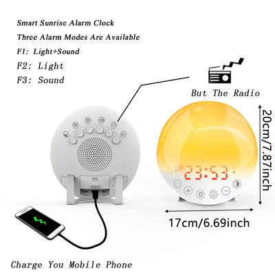 Popular Natural Light Siren Wake Up Light