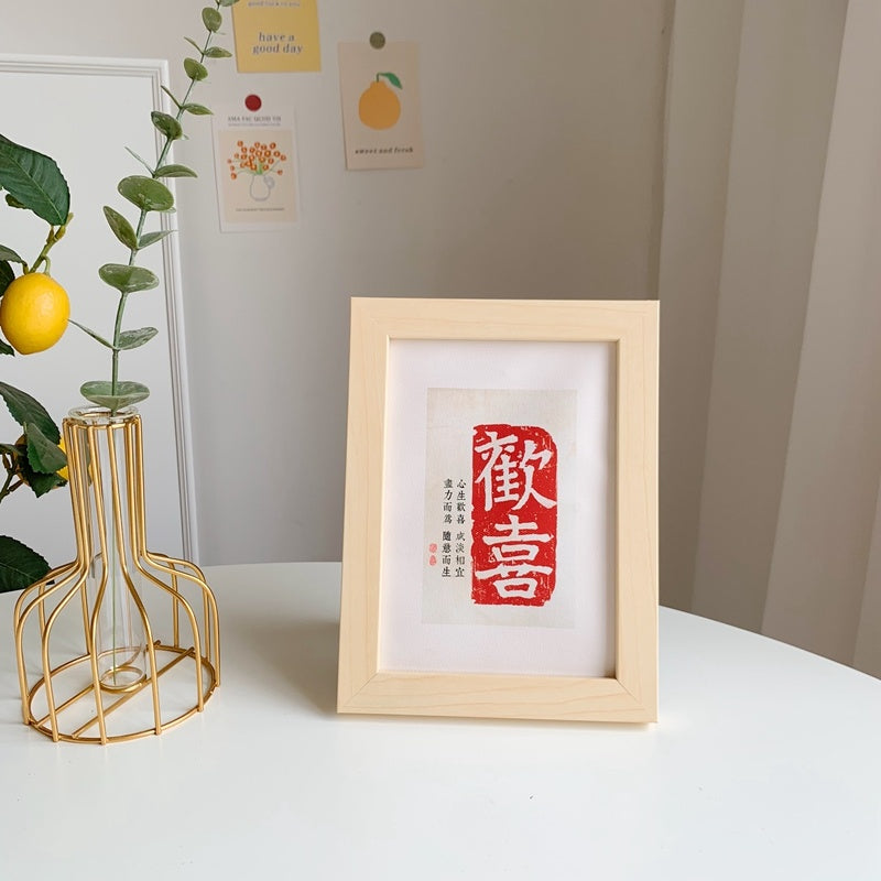 Ins Style Art Set Up Picture Frame Wall