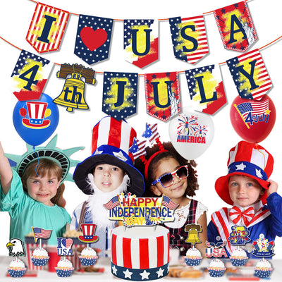 Independence Day Theme Party Decoration Supplies