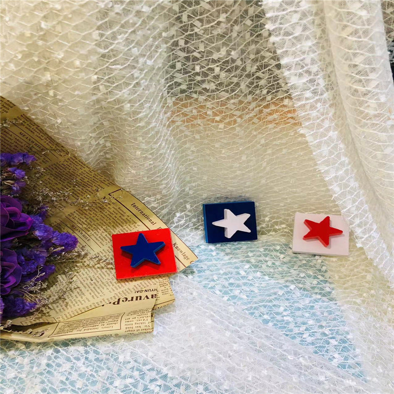 Independence Day Tray Decorative Layered Ornament