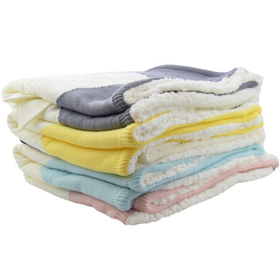 Bedding Quilt For Bed Sofa Basket Stroller Blankets