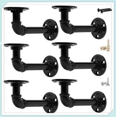 Wrought Iron Living Room Potted Plant Shelf On The Wall Flower Stand