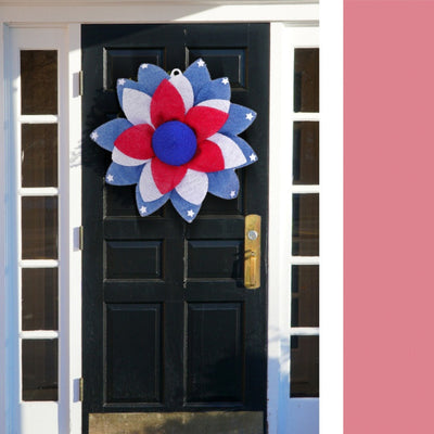 Independence Day Wreath Ornament Window Door Hanging