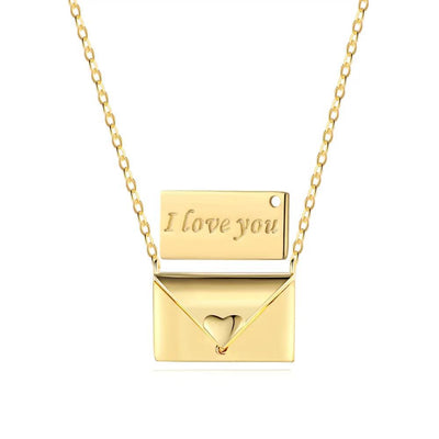 Envelope Love Letter Women's Necklace