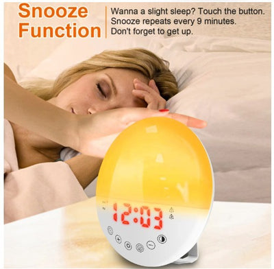 Popular Natural Light Siren Wake Up Light
