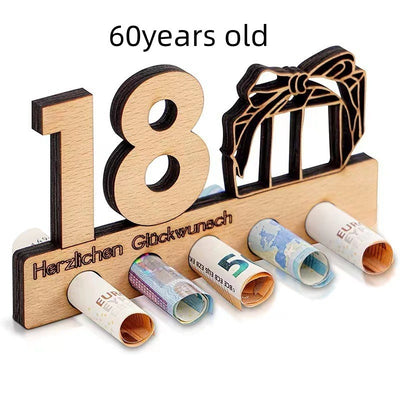 Birthday Money Gift Wood Crafts