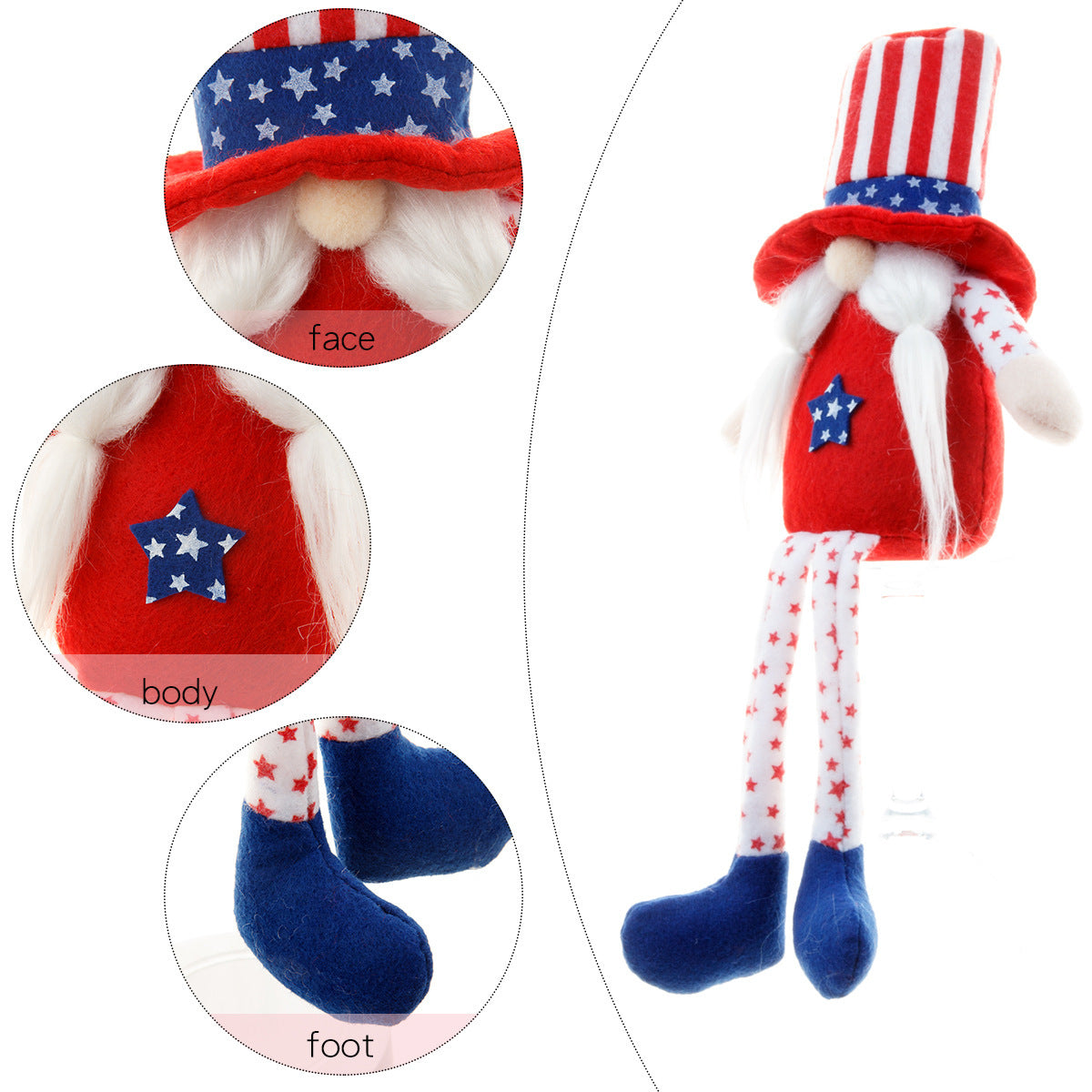 Long Leg Lu On Independence Day