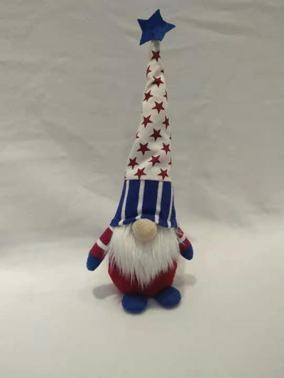 Independence Day Five-pointed Star Faceless Doll
