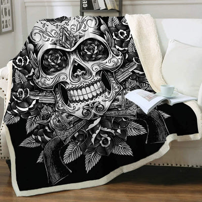 Double Thick Blanket Printing Cotton Velvet Blanket Sofa Blanket