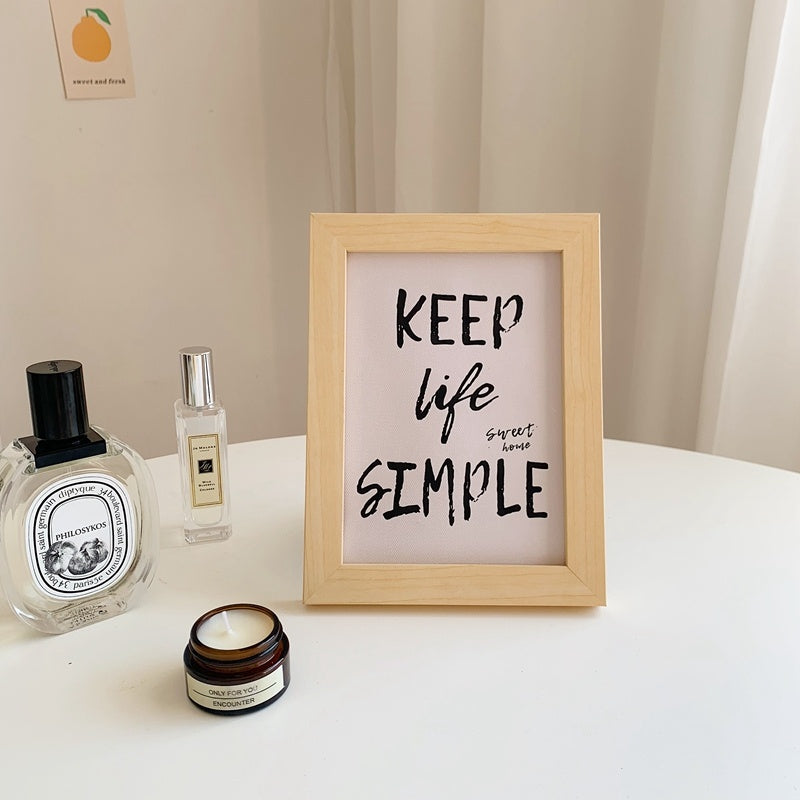 Ins Style Art Set Up Picture Frame Wall